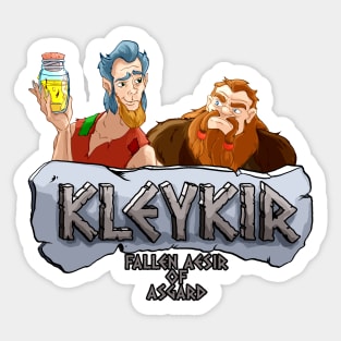 KleyKir Fallen Aesir of Asgard Sticker